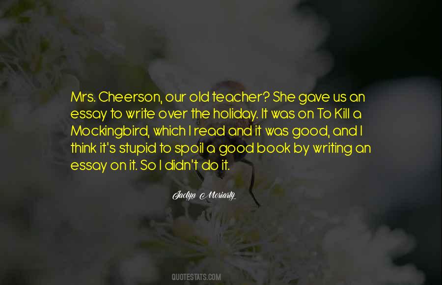 Kill A Mockingbird Quotes #532396