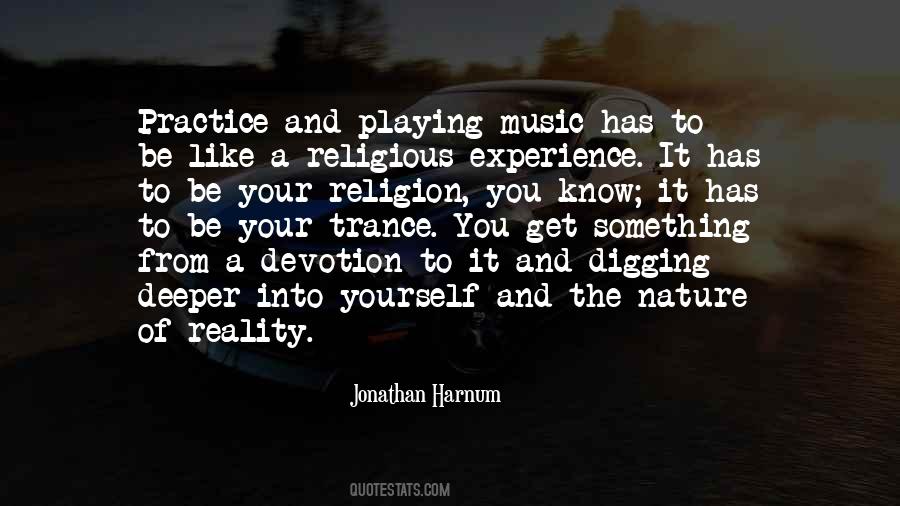 Quotes About Music And Religion #1206662