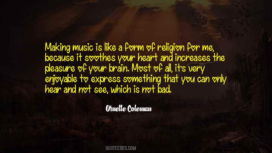 Quotes About Music And Religion #865995