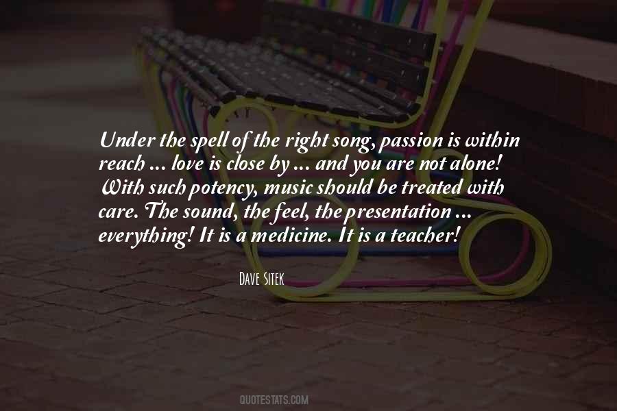 Quotes About Music And Medicine #1563786