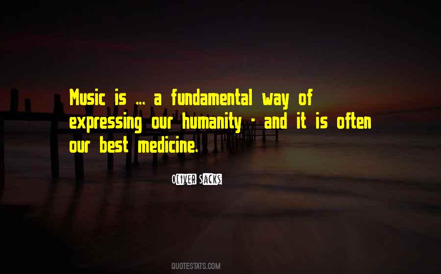 Quotes About Music And Medicine #971371