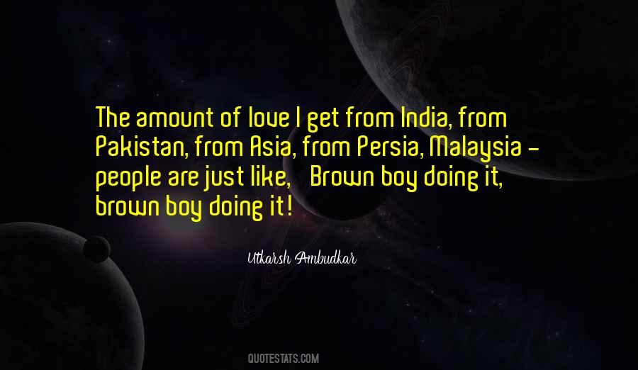 Amount Of Love Quotes #1481529