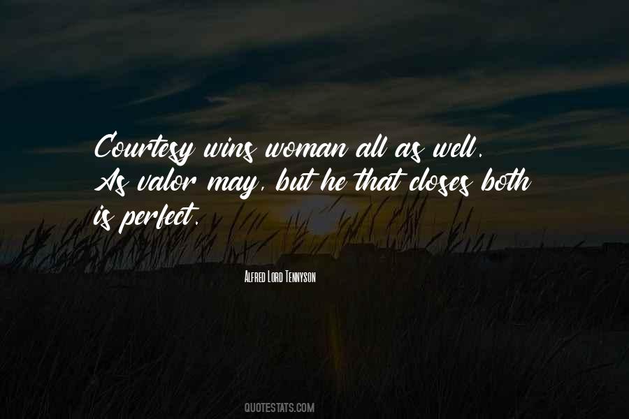 Perfect Woman Is Quotes #1492156