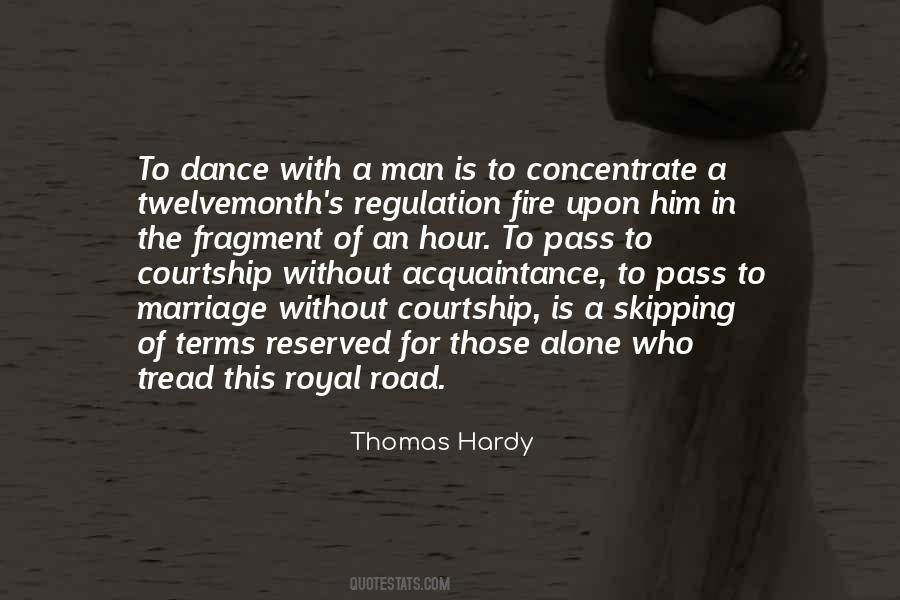 Courtship And Marriage Quotes #1457265