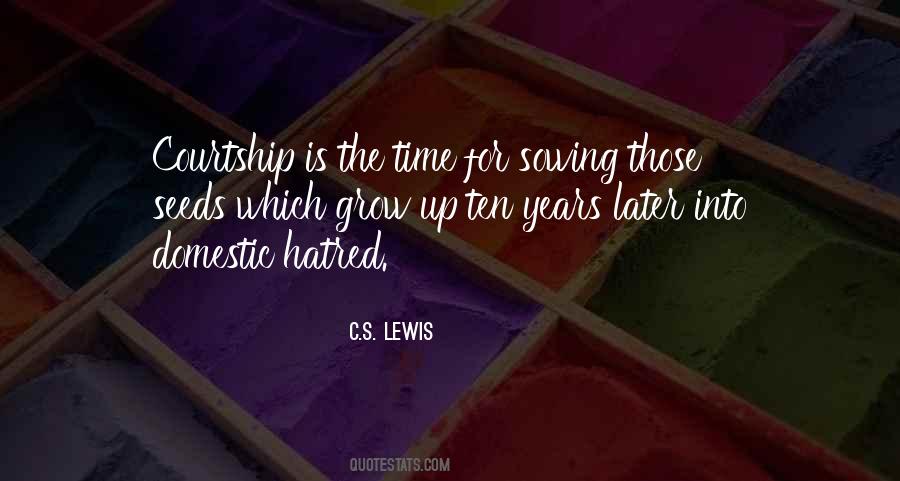 Courtship And Marriage Quotes #673345