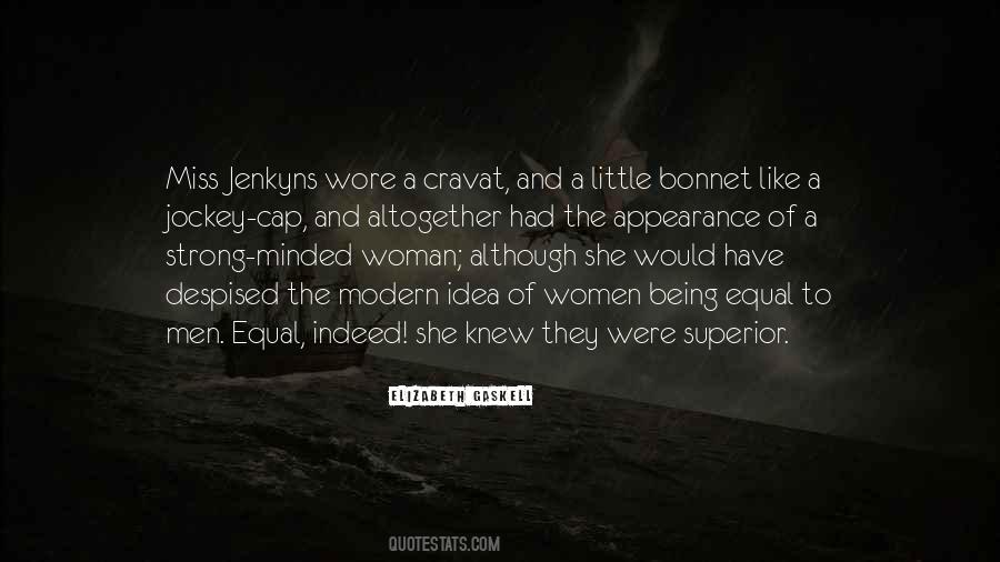 Men And Women Being Equal Quotes #1386574