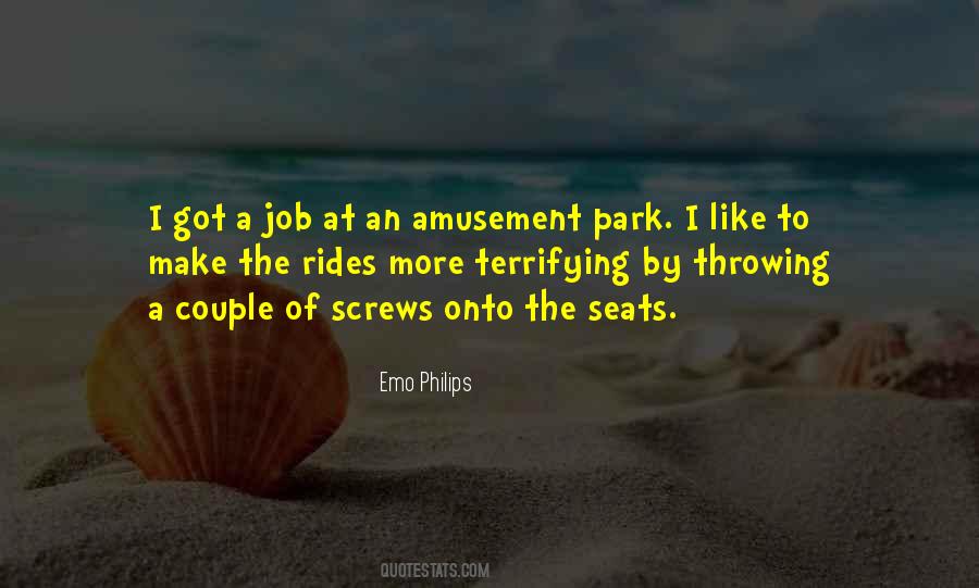Amusement Park Quotes #1191830
