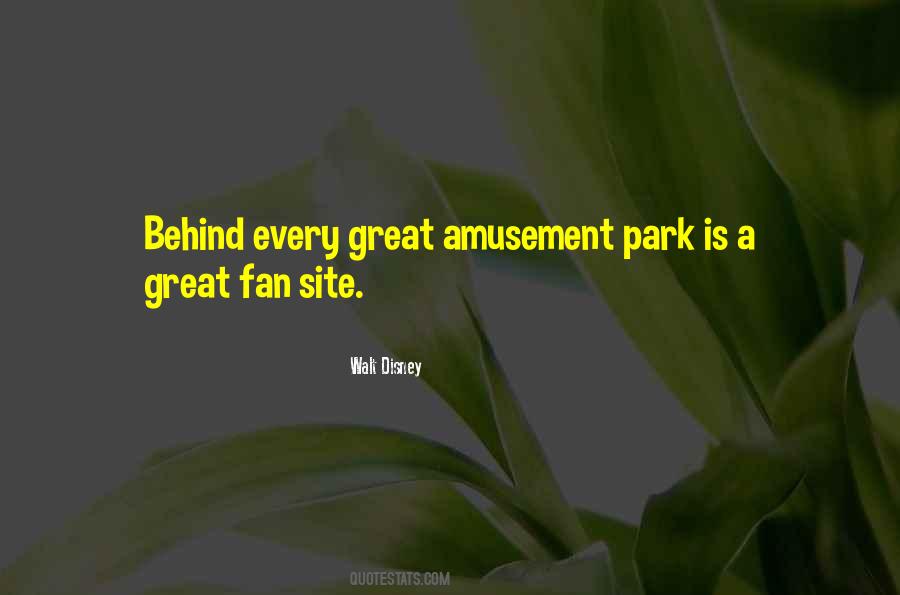 Amusement Park Quotes #80004