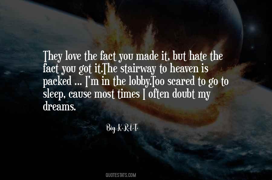 Too Scared Quotes #1653603