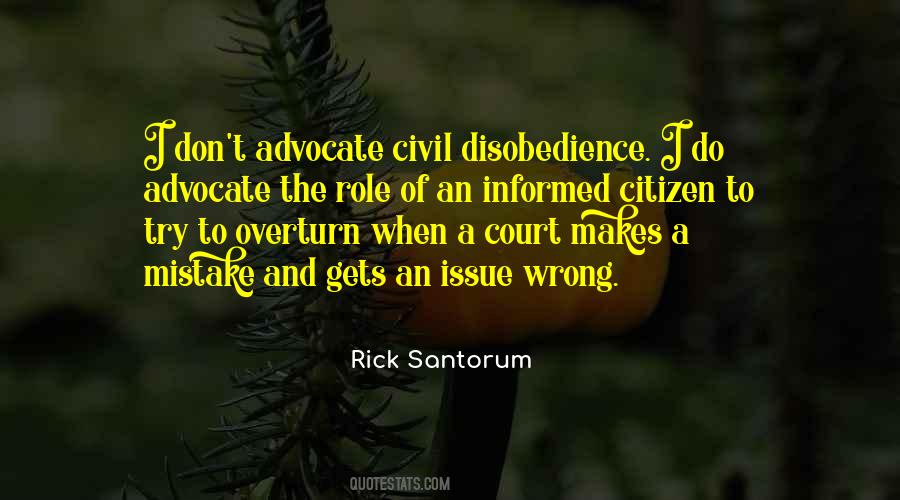 On Civil Disobedience Quotes #254982