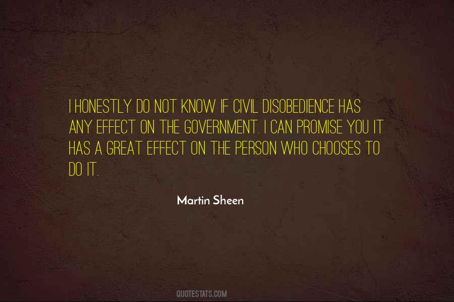 On Civil Disobedience Quotes #257936