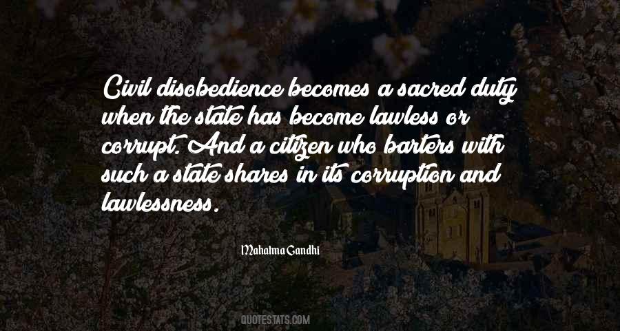 On Civil Disobedience Quotes #612417