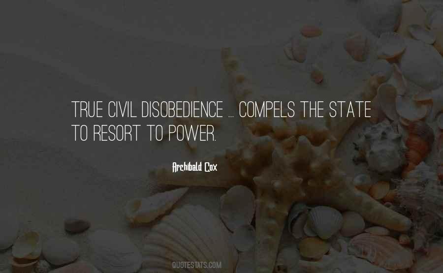 On Civil Disobedience Quotes #661591