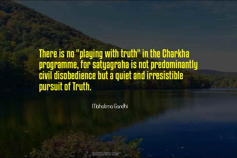 On Civil Disobedience Quotes #709992