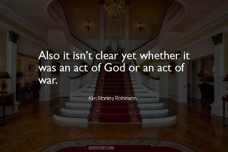 An Act Of God Quotes #1652001