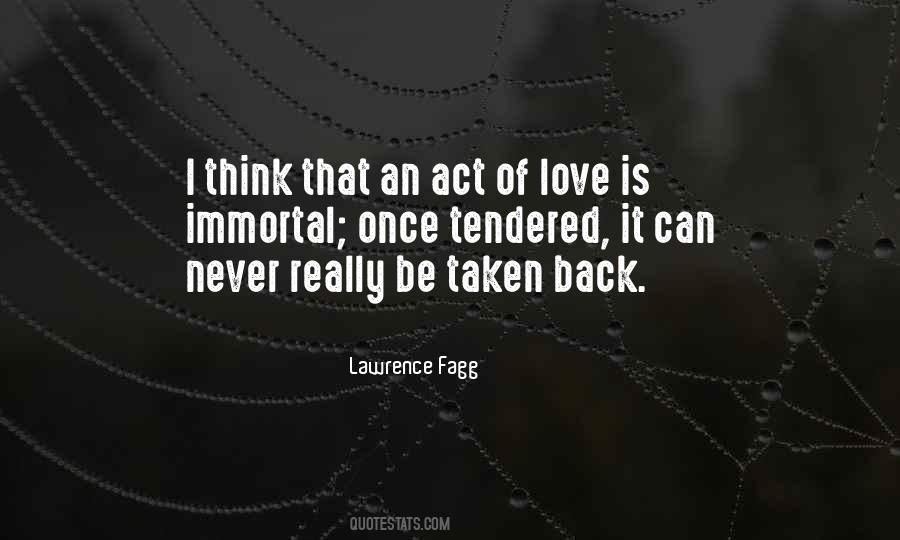 An Act Of Love Quotes #621810