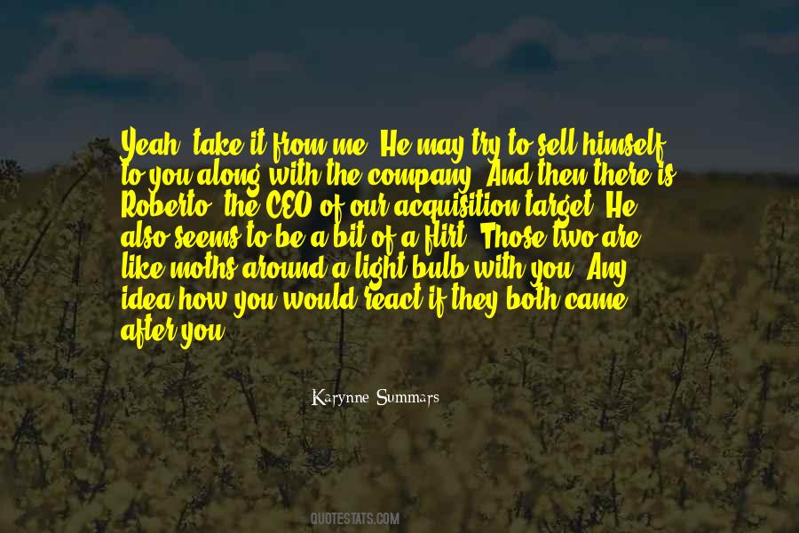 If They Like You Quotes #30903