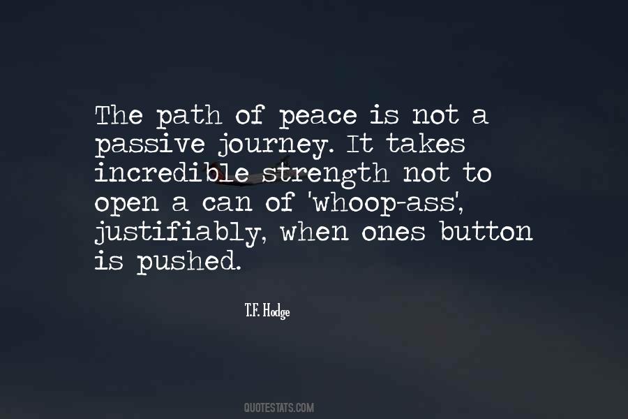 Path Of Peace Quotes #1147032