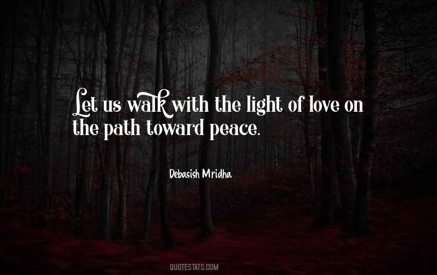 Path Of Peace Quotes #587838