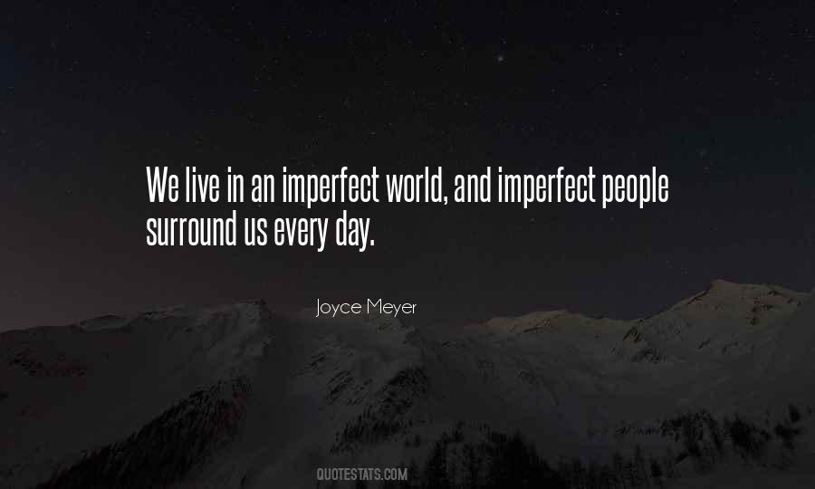 An Imperfect World Quotes #202952