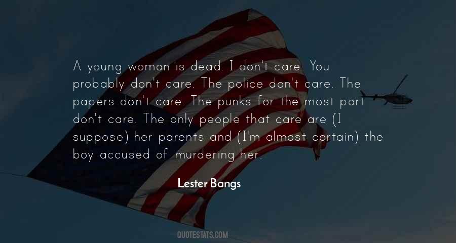 Quotes About Murdering People #1443605