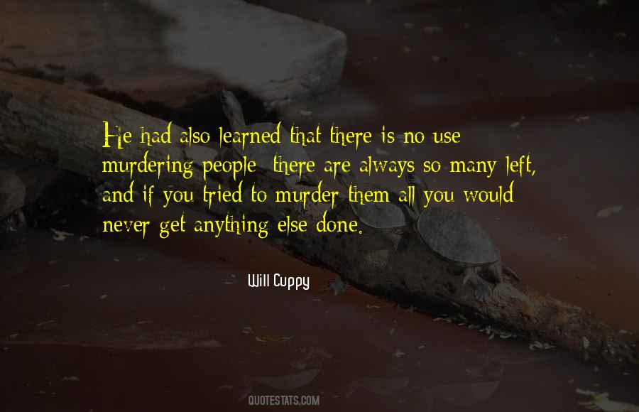 Quotes About Murdering People #593624