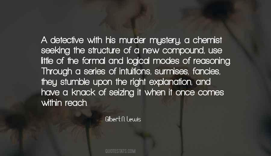 Quotes About Murder Mystery #80564