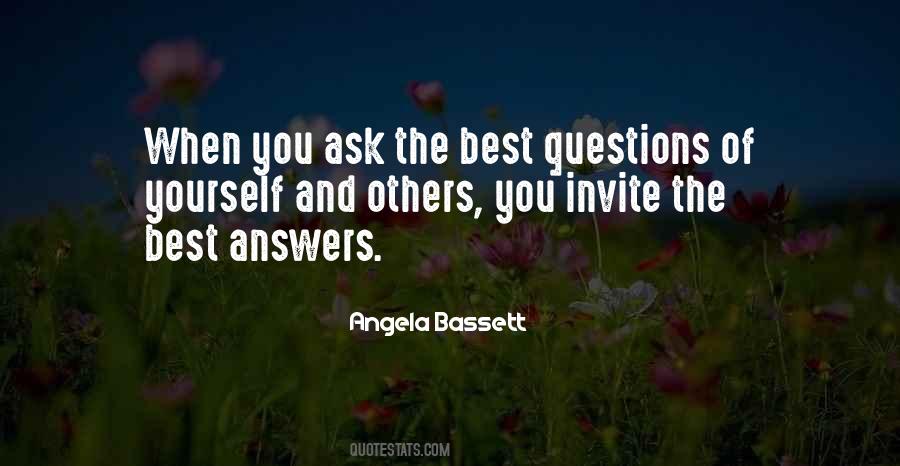 Best Answers Quotes #1214783