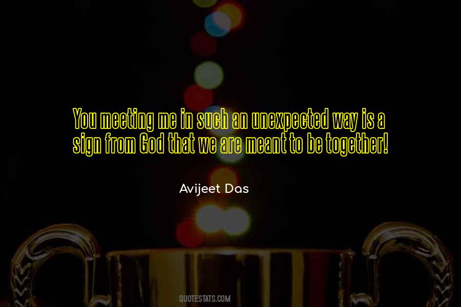Meeting God Quotes #1561166
