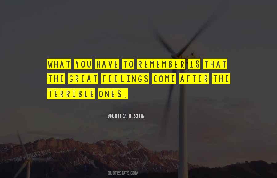 Great Feelings Quotes #1502126