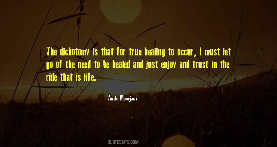 Need For Healing Quotes #1581658