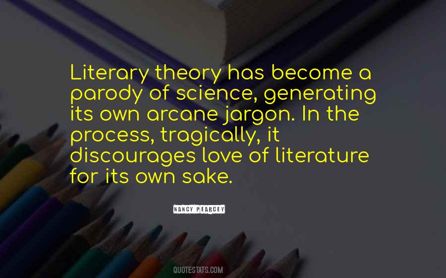 Literature Theory Quotes #674989