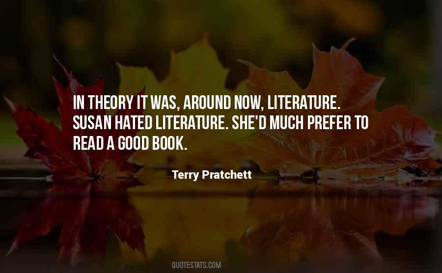 Literature Theory Quotes #90220
