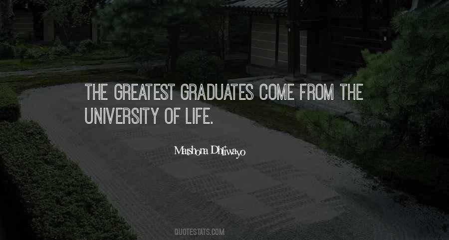 University Graduates Quotes #90087