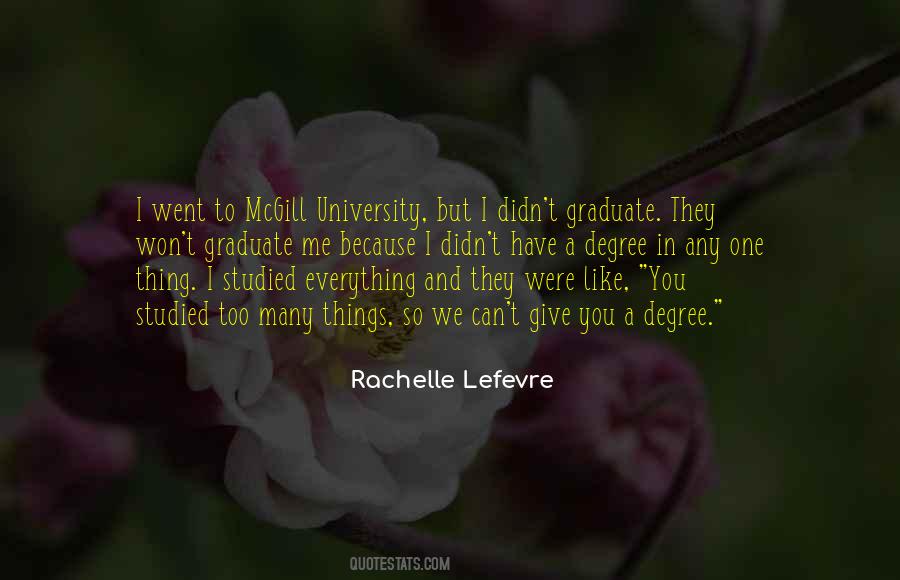 University Graduates Quotes #92646