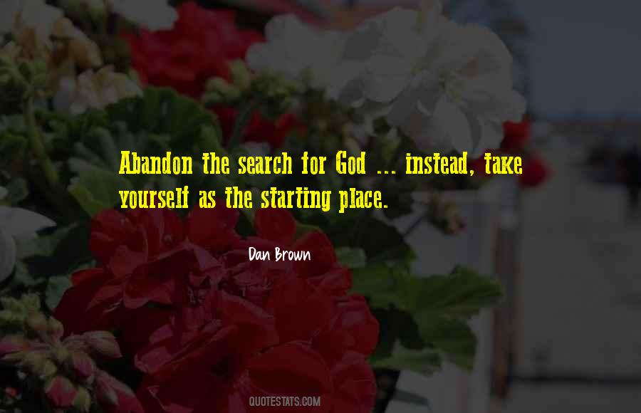 God Search Quotes #985197