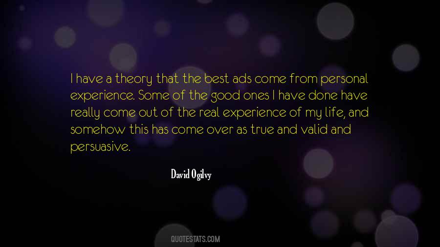 Quotes About Theory Of Life #635925