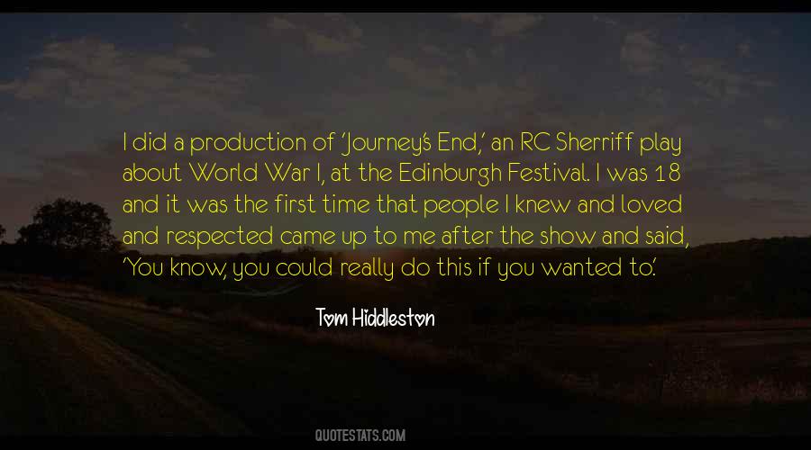 Journey S End Quotes #69045