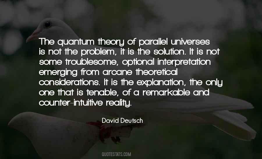 Quotes About Theory And Reality #348781
