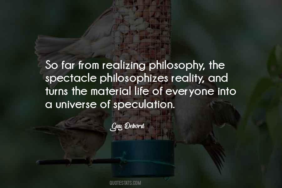 Quotes About Theory And Reality #512505