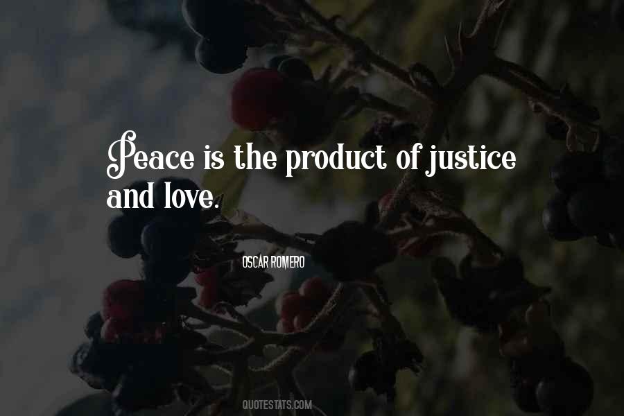 Peace Justice Quotes #282443