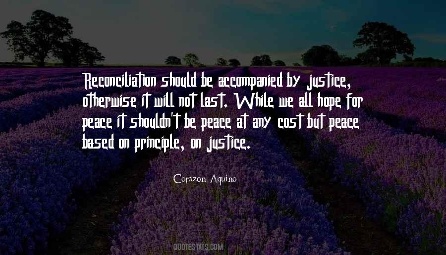 Peace Justice Quotes #519461