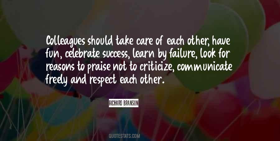 Care For Each Other Quotes #755969