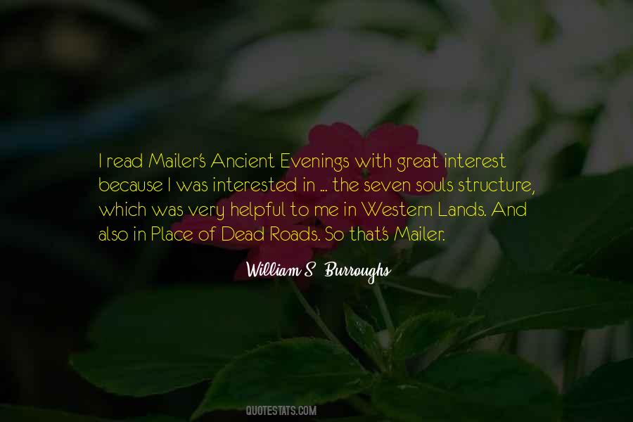 Ancient Evenings Quotes #1827024