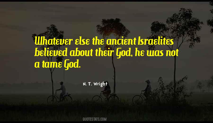 Ancient God Quotes #1777572