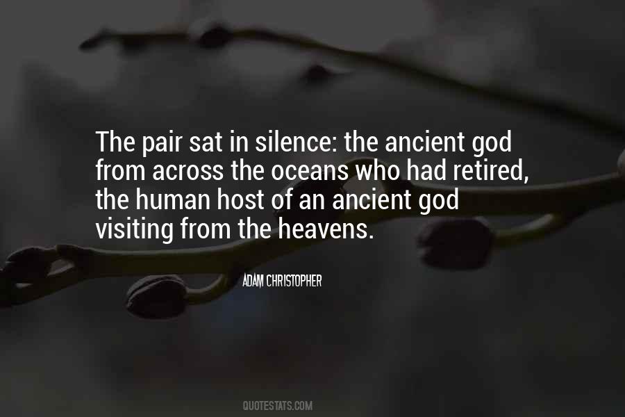 Ancient God Quotes #57613