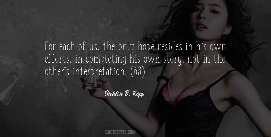 Story Not Quotes #1152613