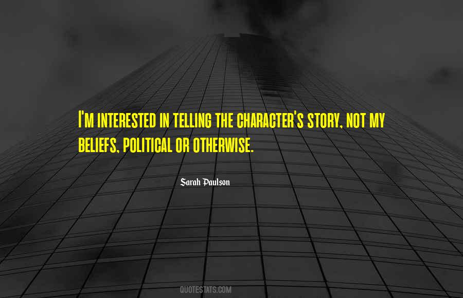 Story Not Quotes #1258514