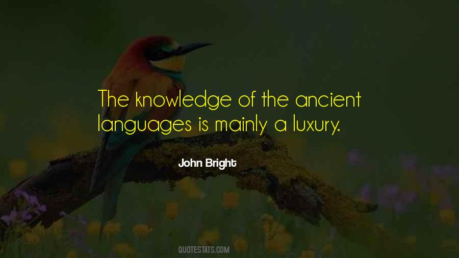 Ancient Languages Quotes #1159347