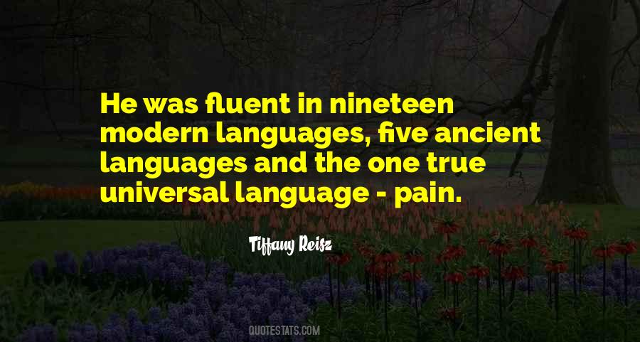 Ancient Languages Quotes #470217